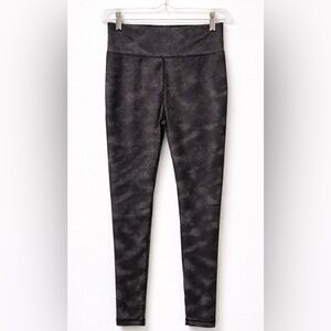 Everlast Sport Black White Geometric Print High Rise Leggings M